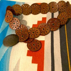 Fossil Studded Belt One Size Fits Most